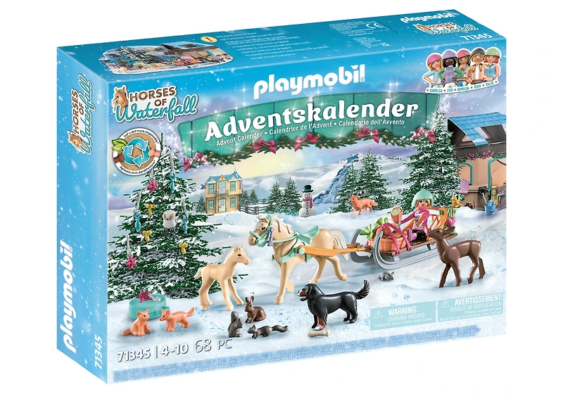 Advent Calendar: Horses of Waterfall - Christmas Sleigh Ride