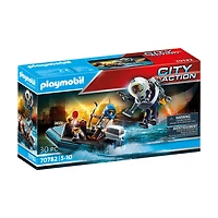 City Action - Police Jet Pack With Boat