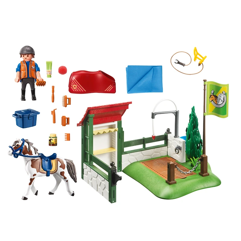 Country - Horse Grooming Station