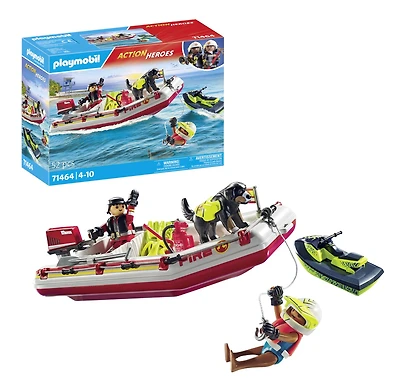 Fireboat with Water Scooter