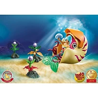Magic - Mermaid with Sea Snail Gondola