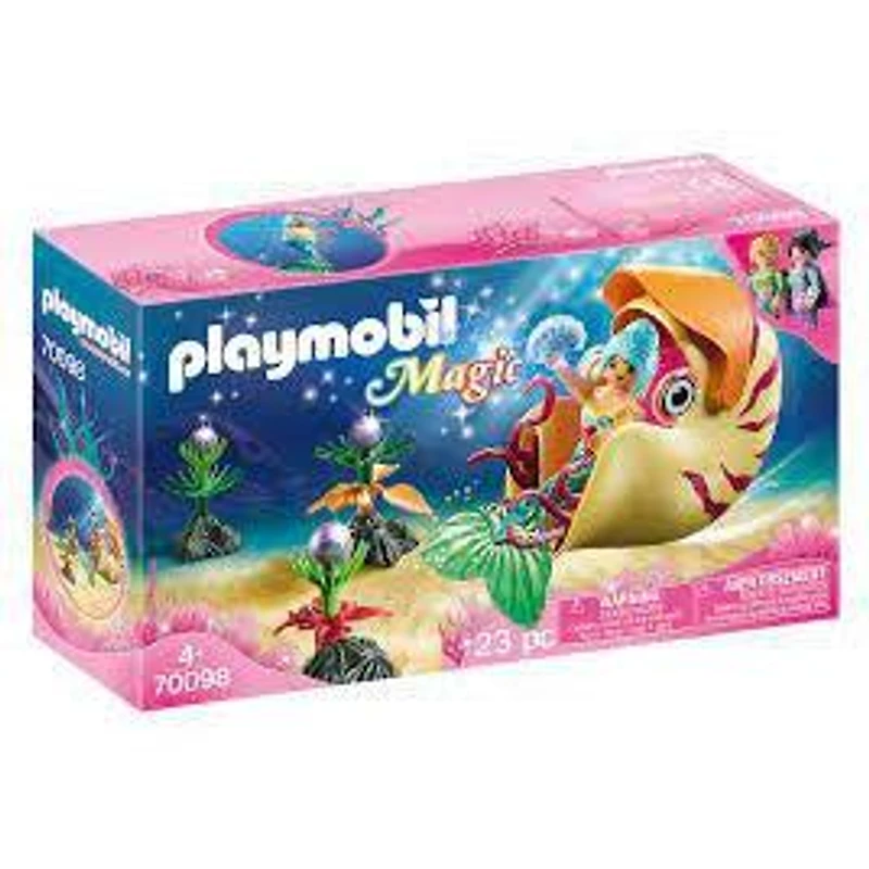 Magic - Mermaid with Sea Snail Gondola