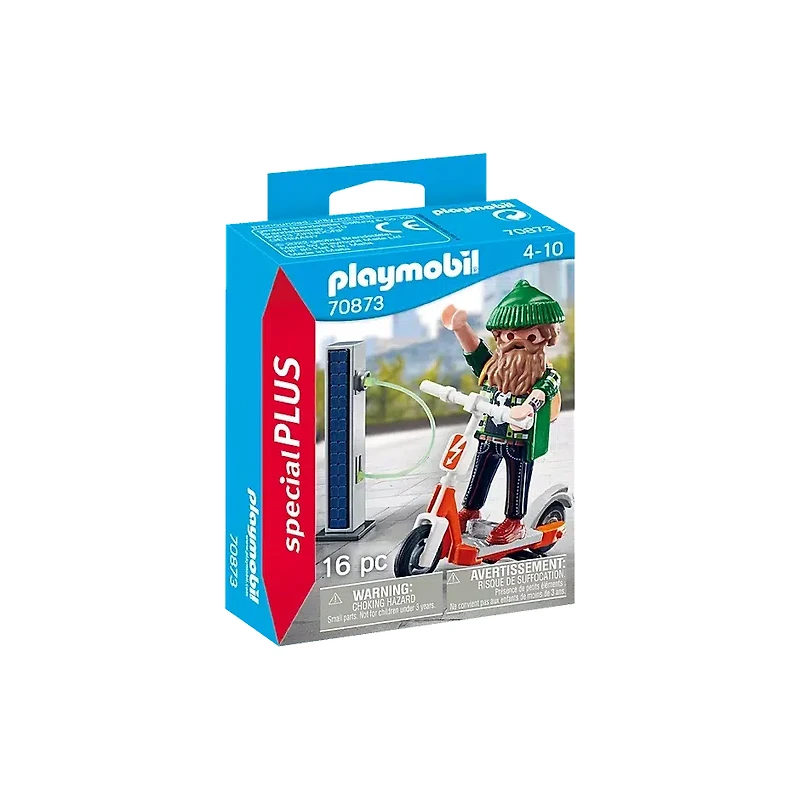 Special Plus - Man with E-Scooter