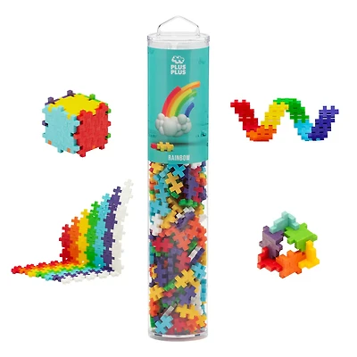 Plus-Plus Tube - 240 pc Rainbow Mix