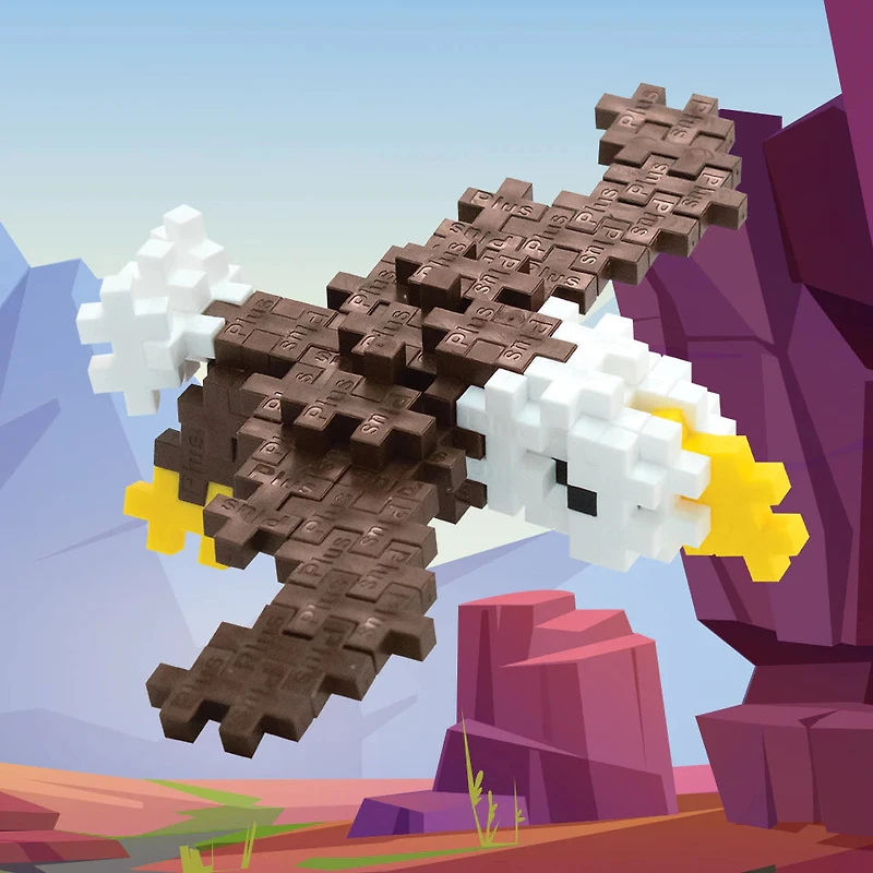 Plus-Plus Tube - Bald Eagle
