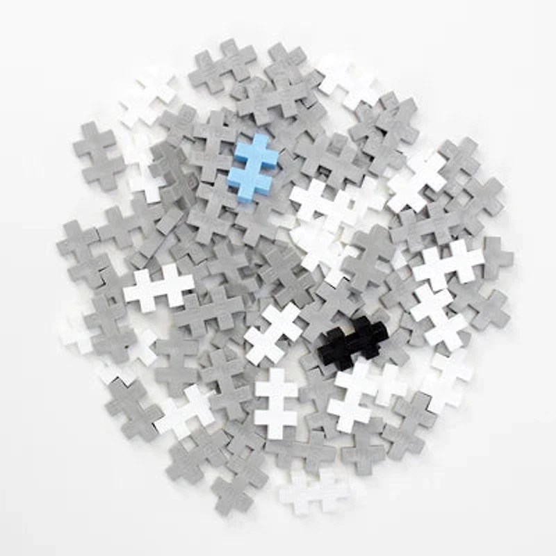 Plus-Plus Tube - Gray Wolf