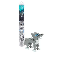 Plus-Plus Tube - Gray Wolf