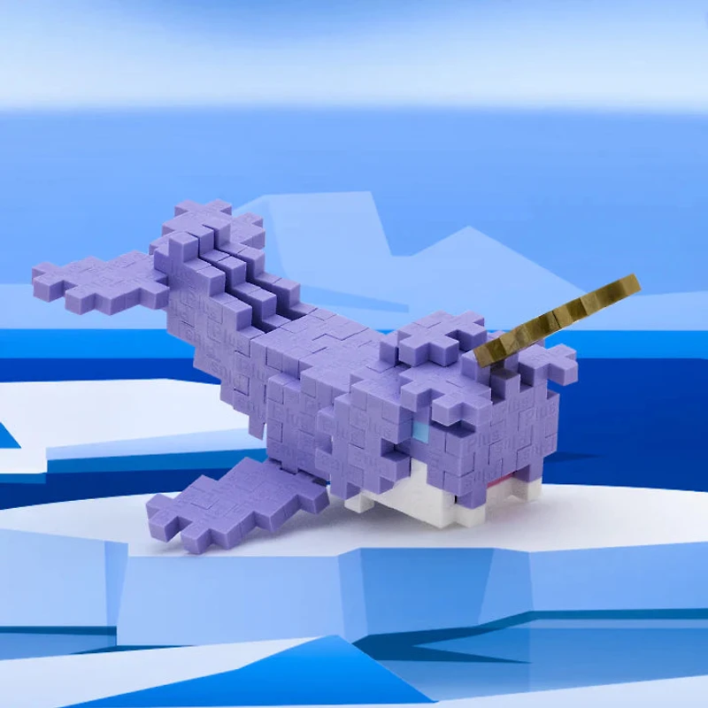 Plus-Plus Tube - Narwhal