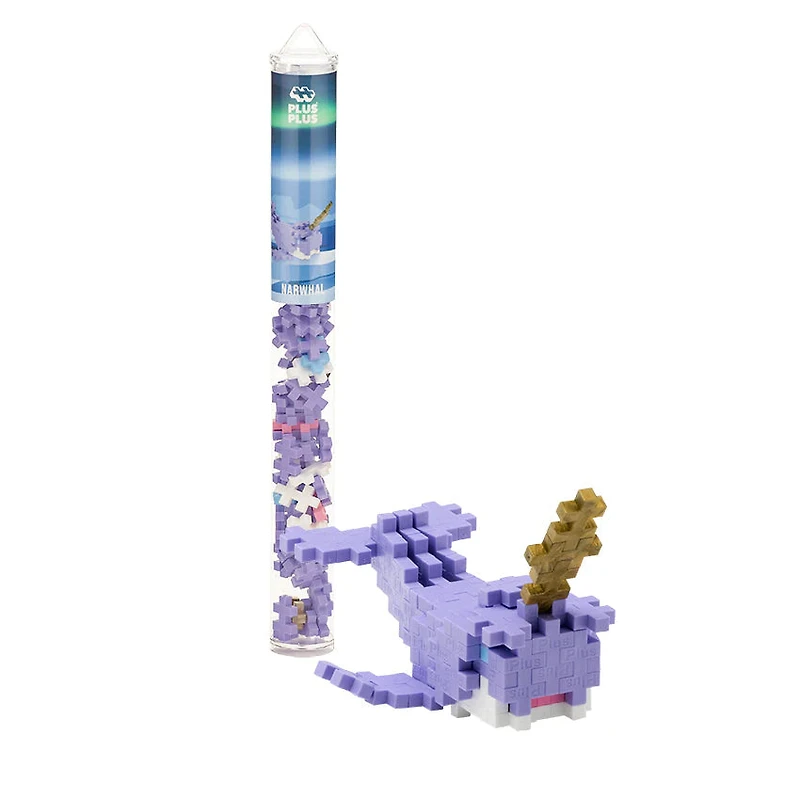 Plus-Plus Tube - Narwhal