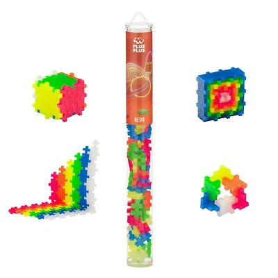 Plus-Plus Tube - Neon Mix