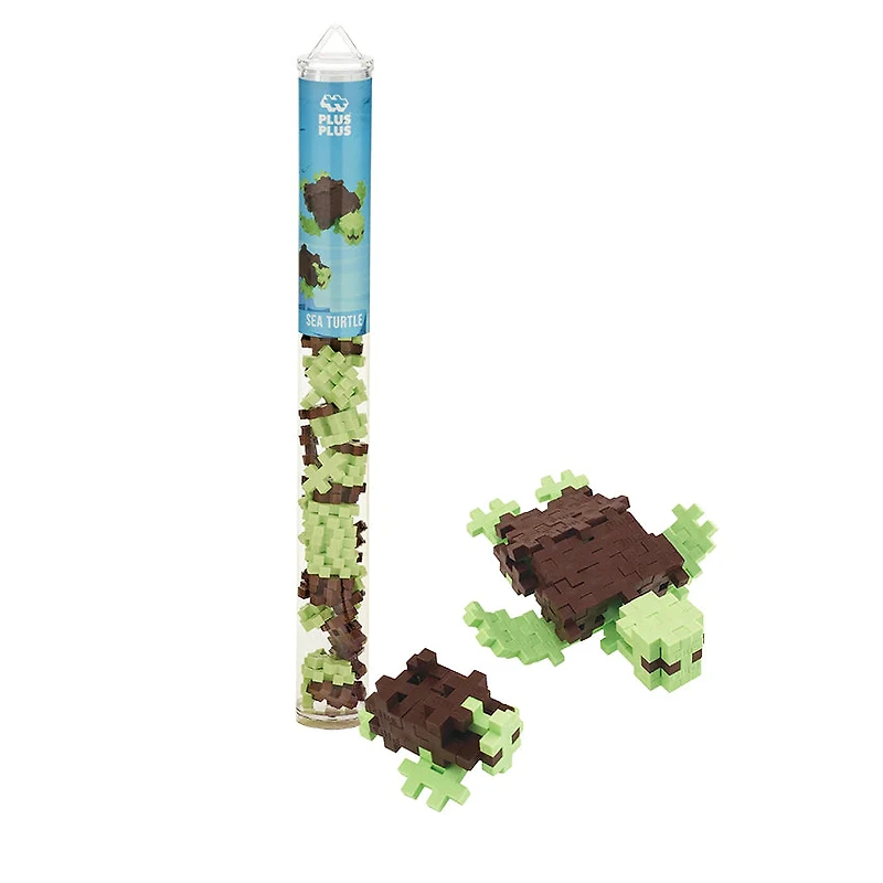 Plus-Plus Tube - Sea Turtle