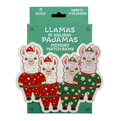 Llamas in Pajamas - Holiday Memory Game