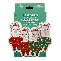 Llamas in Pajamas - Holiday Memory Game