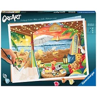 CreArt Cozy Cabana 12x16 Paint by Number