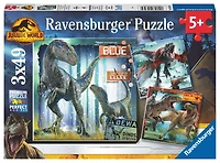 Jurassic World: Dominion 3 x 49 pc Puzzles