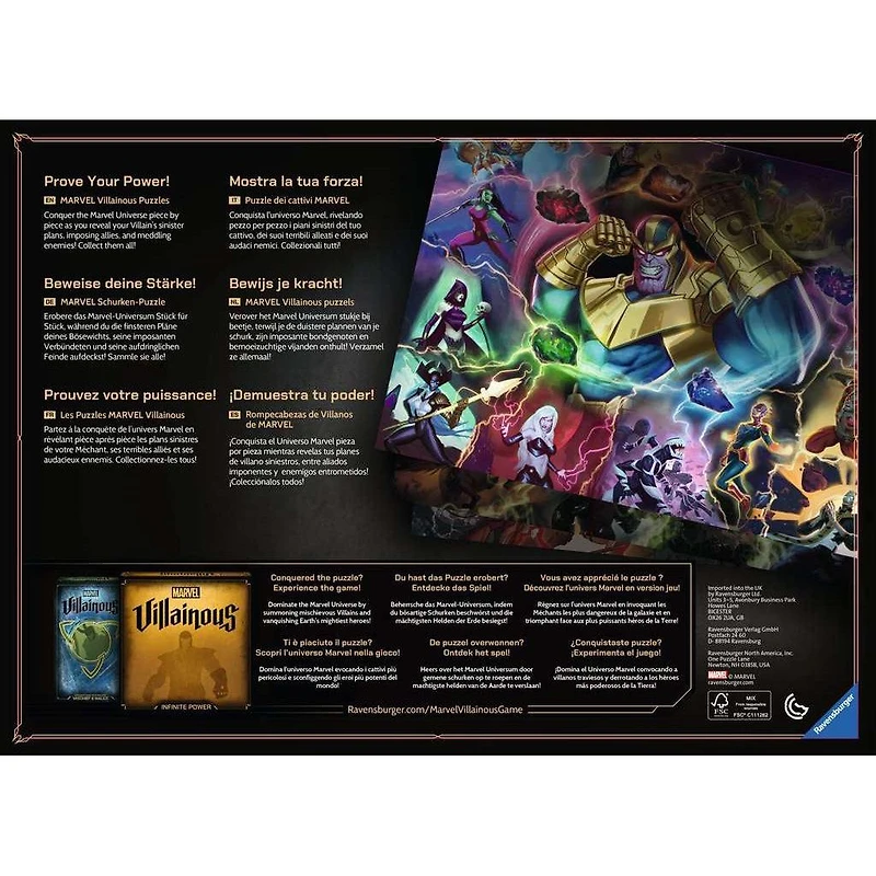 Marvel Villainous: Hela 1000 Piece Puzzle