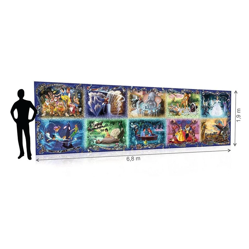 Memorable Disney Moments - 40,320 Piece Puzzle World's Largest