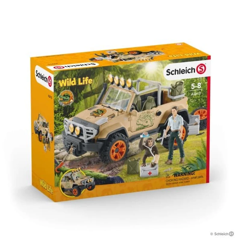 4x4 Vehicle Off-roader with Rope Winch