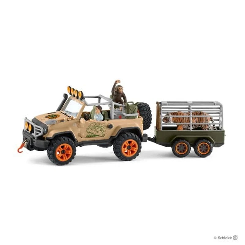 4x4 Vehicle Off-roader with Rope Winch