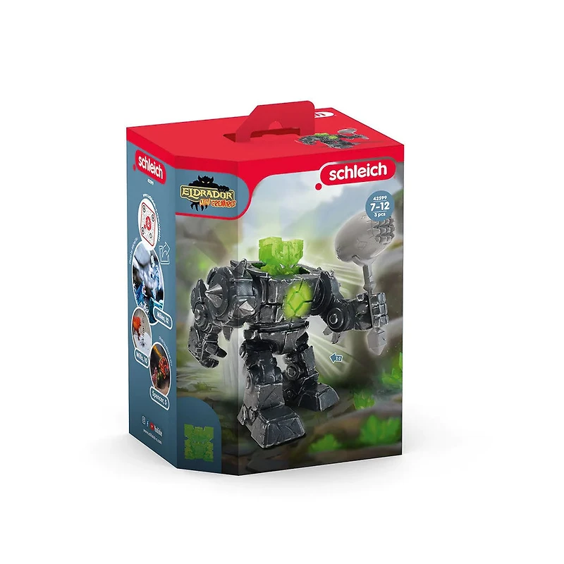 ELDRADOR Mini Creatures Shadow Stone Robot