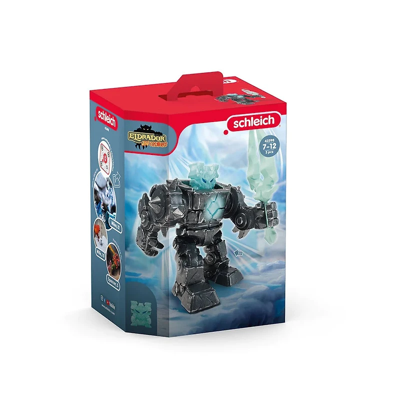 ELDRADOR® Mini Creatures Shadow Ice Robot