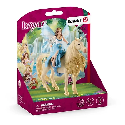 Eyela Riding On Golden Unicorn