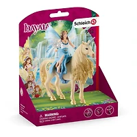 Eyela Riding On Golden Unicorn