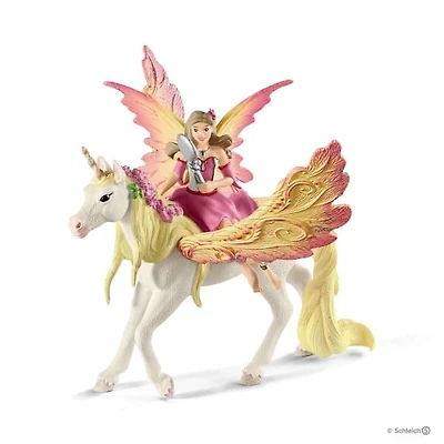 Fairy Feya with Pegasus Unicorn