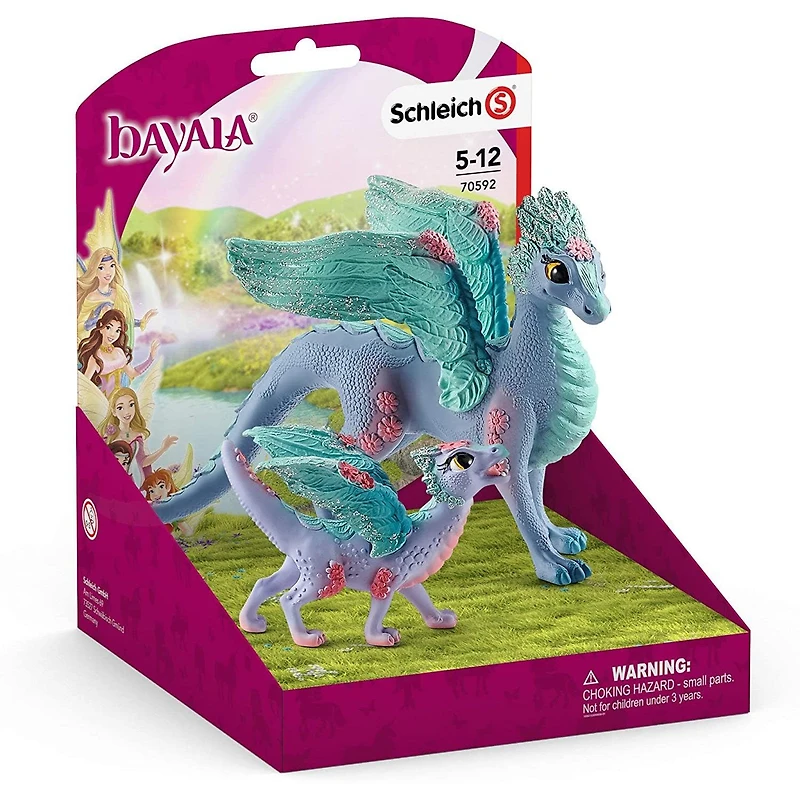 Flower Dragon and Baby