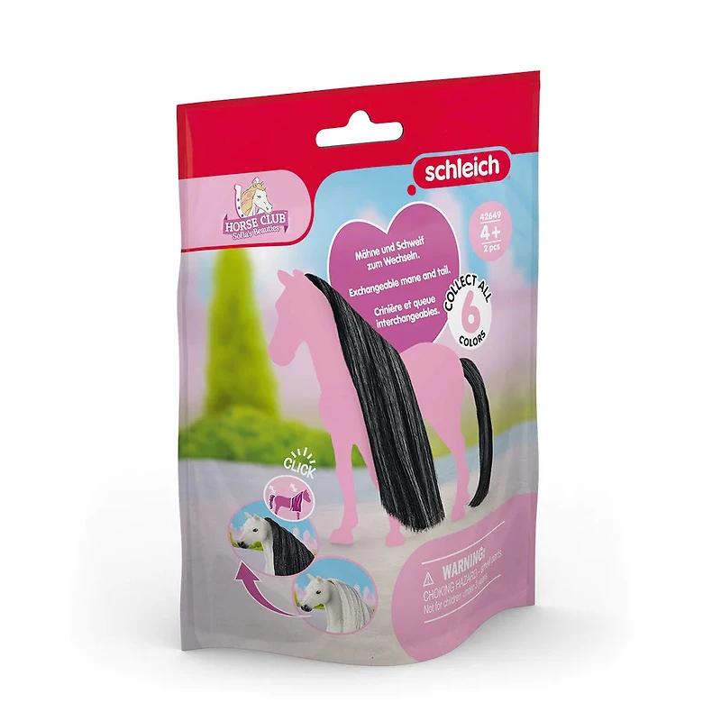 Hair Beauty Horses Black