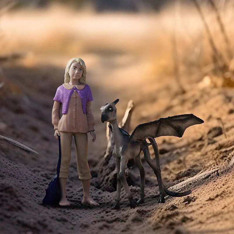 Luna Lovegood & Baby Thestral