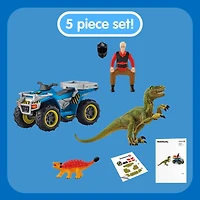 Quad Escape from Velociraptor