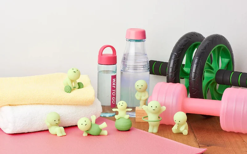 Smiski Mini Figure: Exercising Series