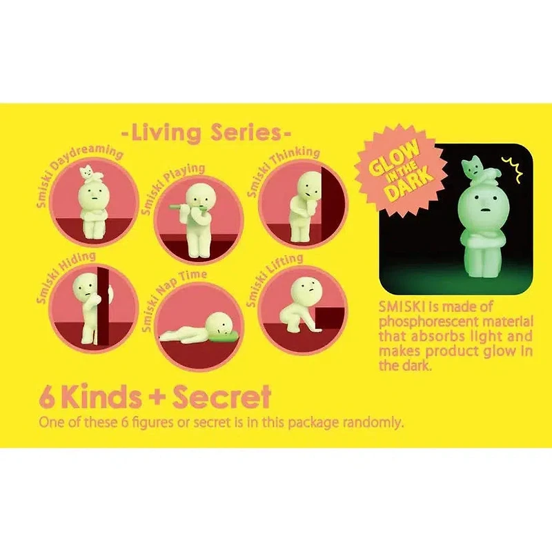 Smiski Mini Figure: Living Series