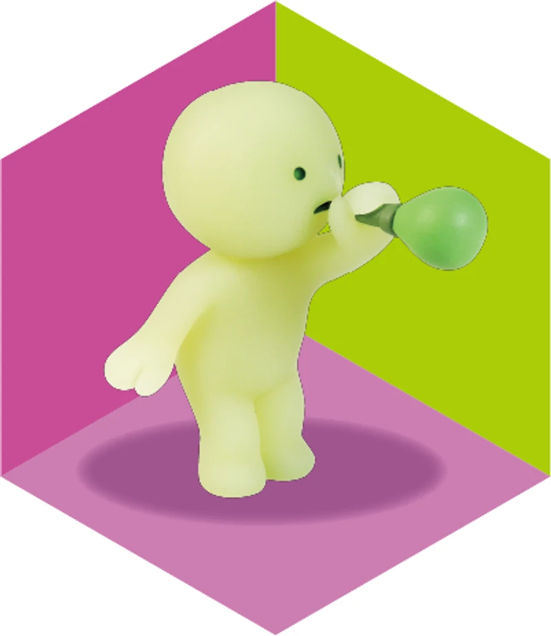 Smiski Mini Figure: Sunday Series