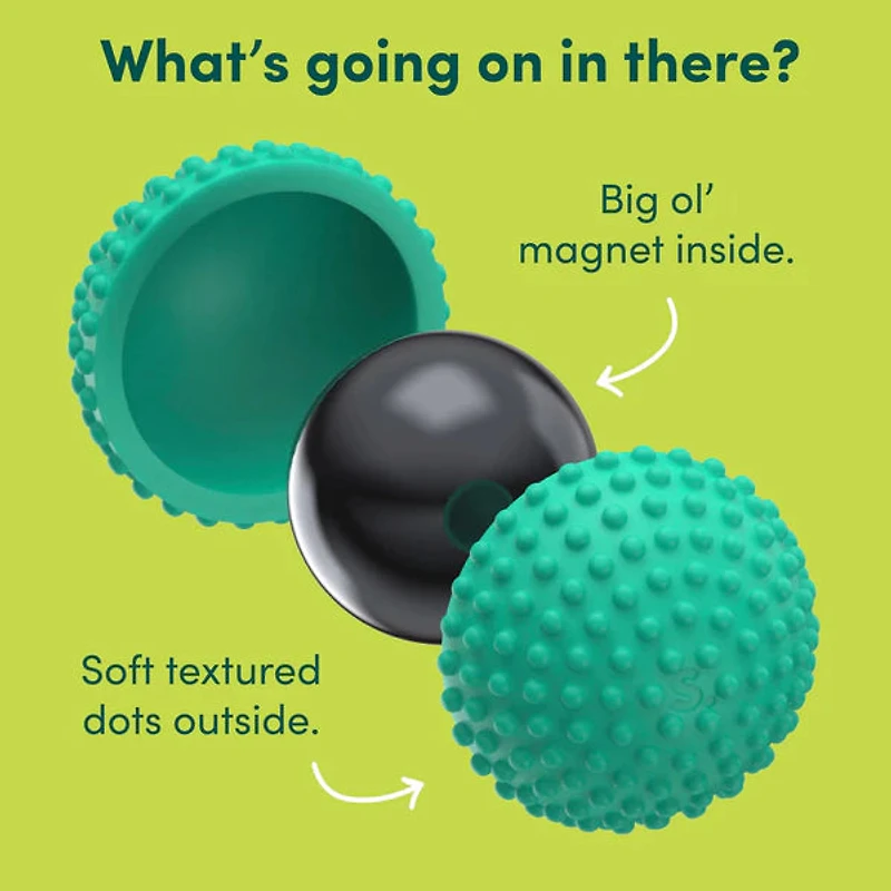 Odds Silicon Magnets Dots Green