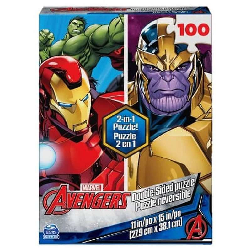 100 Piece Double Sided Puzzle Assortment