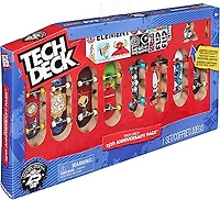 Tech Deck 25th Anniversary 8 Pack Fingerboards