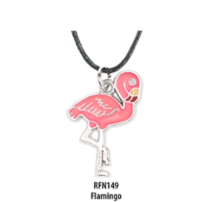 Wildlife Mood Necklace - Flamingo