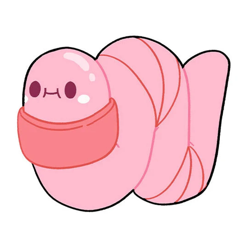 Mini Squishable - Worm - 14"
