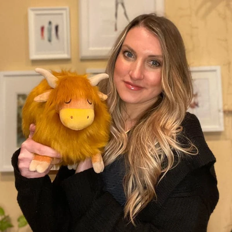 Mini Squishables - 7" Highland Cow