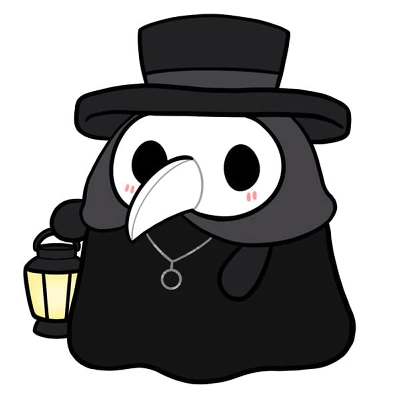 Mini Squishables - 7" Plague Doctor