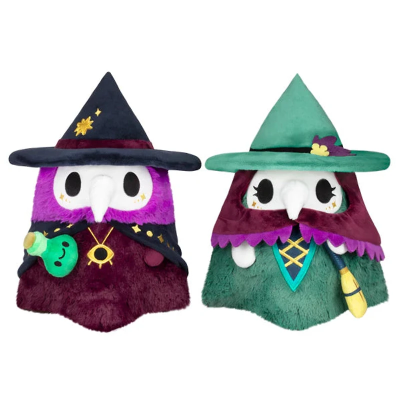 Mini Squishables - 9"  Witchy Plague Doctor & Nurse Set