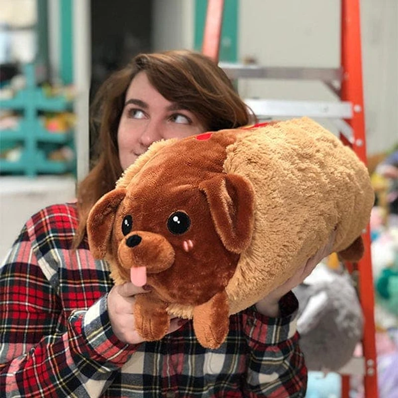 Squishables - 15" Dachshund Hot Dog