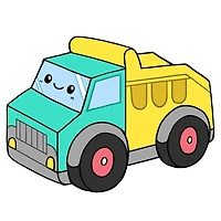 Squishables Go! - 12" Dump Truck