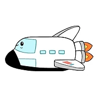 Squishables Go! - 12" Spaceship