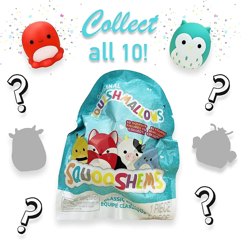 2.5" Squooshems Classic Squad Assorted Wave 1