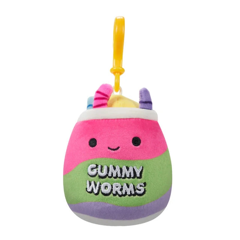 Squishmallows 3.5" Neon Junk Food Plush Clip-On