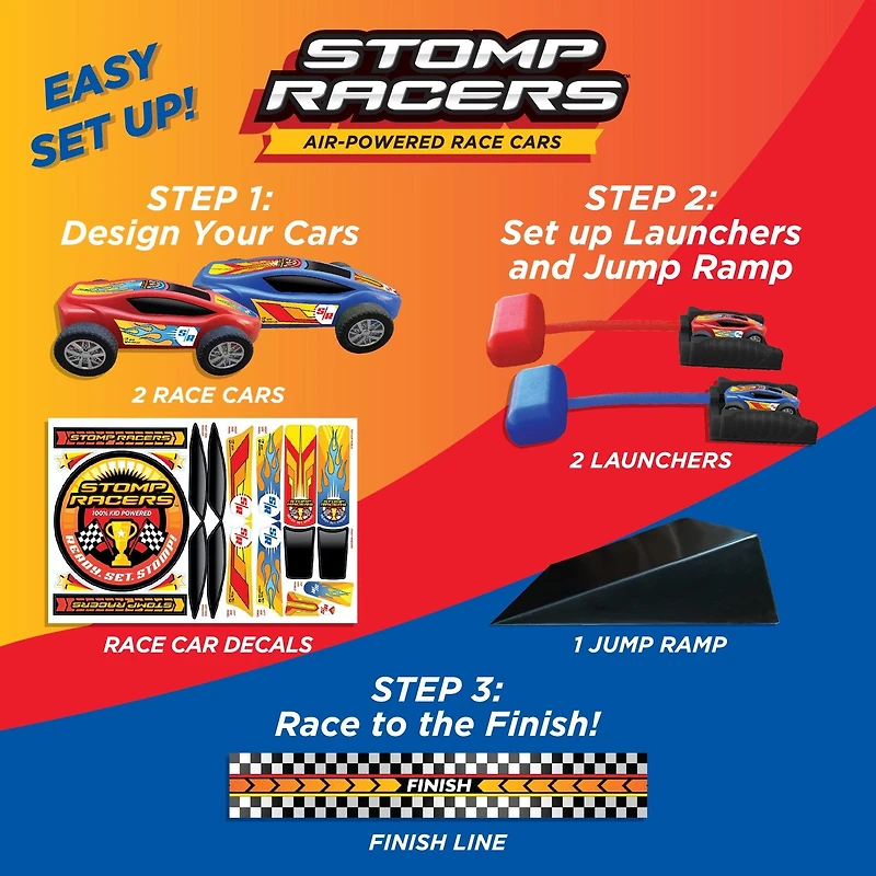 Stomp Rocket Dueling Stomp Racers