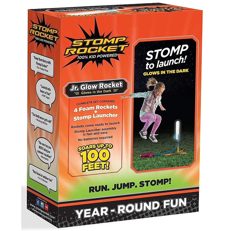 Stomp Rocket Jr. Glow